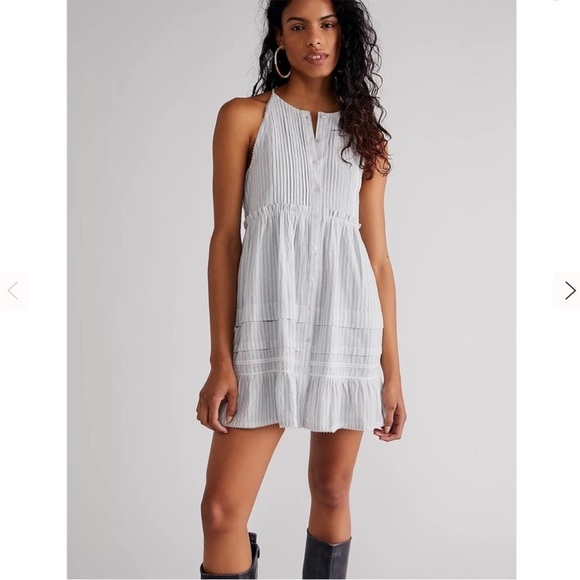 Free People Dresses & Skirts - Free People Desert Days Stripe Mini Dress size S New